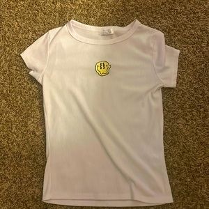 Smiley face t shirt size medium